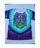 Grateful Dead Watch Tower Franklin TIE DYE T-Shirt Lighthouse XL Flatbus... - $34.97