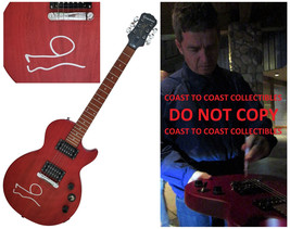 Noel Gallagher Oasis signed Epiphone Les Paul guitar exact proof COA aut... - $1,484.99