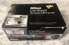 I [Near Mint] Nikon Lite Touch 140 ED/QD Zoom Date 35mm Camera A - £193.32 GBP