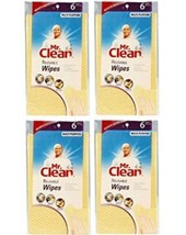 Mr Clean Reusable Wipes Pack Of 6. Bundle Of 4 Packs. - $714.46 MXN