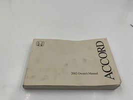 2002 Honda Accord Owners Manual Handbook OEM N02B27002 - $14.84