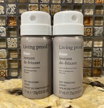 Bundle 2 Living Proof Frizz Instant De Frizzer Dry Finishing Spray 0.9 Oz Each - £10.73 GBP