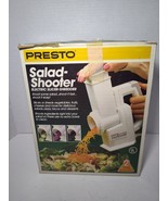 Presto Salad Shooter Electric Slicer Shredder 1988/90 Vintage w/box 0291... - $34.02 CAD