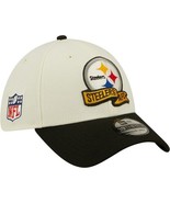 Pittsburgh Steelers Mens New Era Sideline 39Thirty Chrome White Stretch-... - $512.99 MXN