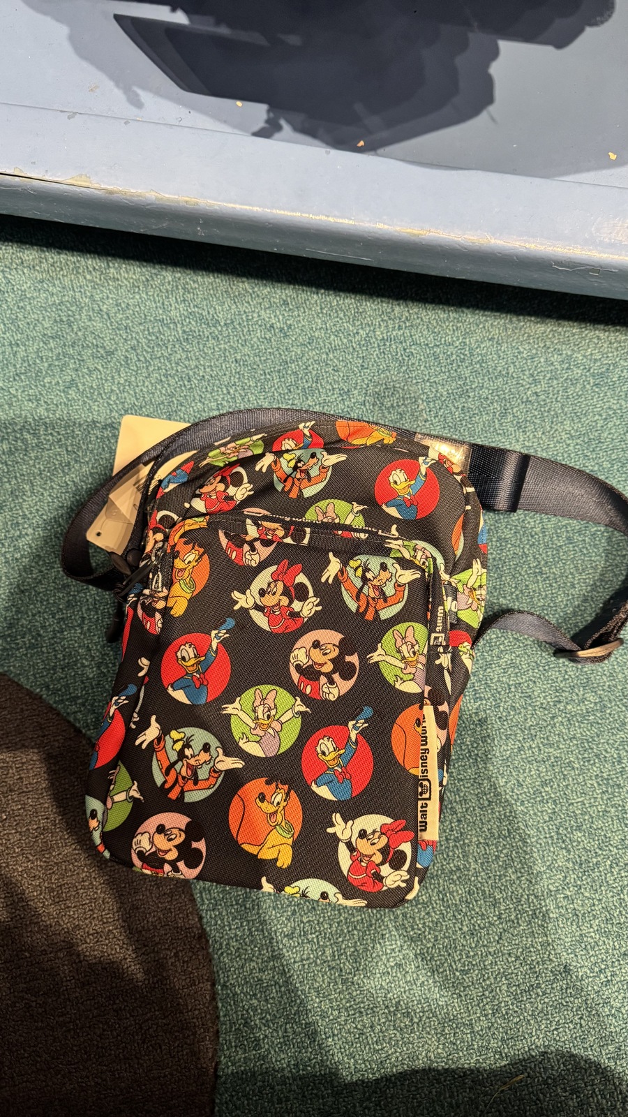 Disney Parks Character Pattern Cross Body Bag NEW - $44.90