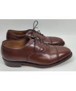 Johnston Murphy Limited Brown Leather Cap Toe Oxford Dress  Shoes Sz 7 D - £27.29 GBP