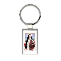 Saint Elizabeth Of The Trinity : Gift Keychain Catholic French Christian Bible F - £6.31 GBP