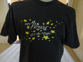 Vtg 90&#39;s Black MPC WIZARD Get the Magic World Tour 92 / 93 ] T-shirt Adu... - $33.65