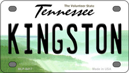 Kingston Tennessee Novelty Mini Metal License Plate Tag - £11.95 GBP