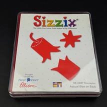 Sizzix Large Red Die Cut Firecracker Embellishment Scrapbooking 38-0297 NEW - €12,72 EUR