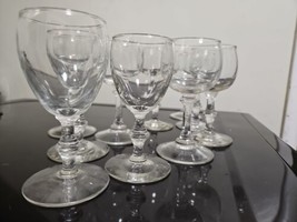 Set Of 10 Liquor Glasses Stemmed - £6.32 GBP