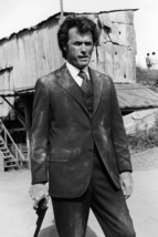 Clint Eastwood Dirty Harry Magnum at Side Dusty Suit Iconic 18x24 Poster - $23.99