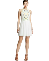 French Connection Women&#39;s Formal Cocktail Party Dress Size 2 White Beaded Dress - £74.22 GBP