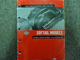 2002 Harley Davidson Softail Models Parts Catalog Manual - $120.23