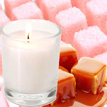 Pink Sugar Vanilla Caramel Scented Votive Candles Choose Your Colour Hand Poured - $28.95+