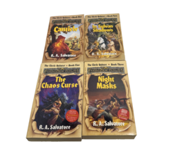 The Cleric Quintet R. A. Salvatore Paperback Books 1 2 3 5 Forgotten Realms - $18.00