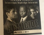 Homicide Life On The Streets Vintage Tv Guide Print Ad Andre Braugher TPA23 - $5.93
