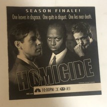 Homicide Life On The Streets Vintage Tv Guide Print Ad Andre Braugher TPA23 - £4.64 GBP