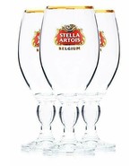 Stella Artois 3-Pack Original Large Beer Glass Chalices, 40cl - £21.80 GBP