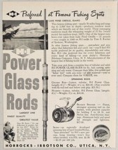 1952 Print Ad H-I Glass Fishing Rods,Bradco Reels Horrocks-Ibbotson Utica,NY - £9.96 GBP