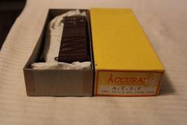 HO Scale Accurail, 40&#39; Box Car, ATSF Santa Fe, Brown, #12999 - 4401 - £22.41 GBP