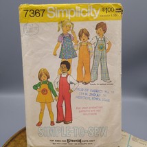 Vintage Sewing PATTERN Simplicity 7367, Unisex Simple to Sew Stretch Kni... - $7.85