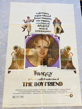 Twiggy The Boyfriend Original 1972 Movie Poster DIrected By Ken Russell 27X41 - £56.26 GBP