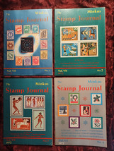 Minkus Stamp Journal Magazine 1972 Full Year Four Issues Vol Vii Nos 1 2 3 4 - £6.47 GBP