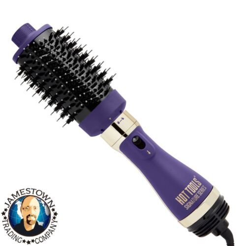 Hot Tools Pro Signature Detachable One Step Volumizer Hair Dryer Purple Re-box - £35.91 GBP