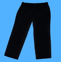 Gloria Vanderbilt Amanda Stretch Jeans Black High Rise Womens sz 18 Short New - $19.75