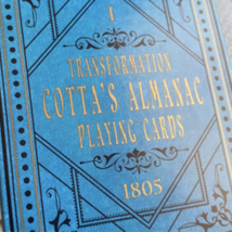 Cotta&#39;s Almanac #1 Transformation Playing Cards  - £10.89 GBP