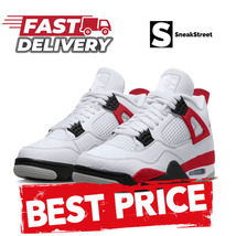 Sneakers Jumpman Basketball 4, 4s - Red Cement (SneakStreet) - $89.00