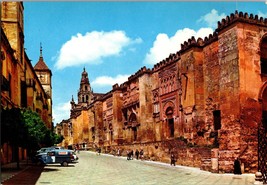 Vtg Postcard, Cordoba, Western Wall of Mosque, Cordoba Spain - £5.13 GBP