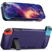 Fintie Case For Nintendo Switch - Flip Case [Screen Safe] Slim, Galaxy - £32.94 GBP