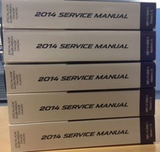 2014 Escalade GMC Yukon Chevy Suburban Tahoe Service Shop Repair Manual Set - $599.96