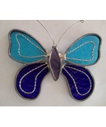 Stained Glass Butterfly Suncatcher II - £10.39 GBP