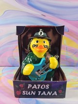 Celebriducks Patos Suntana Rubber Duck da collezione nuovo in scatola... - £12.83 GBP