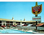 Master Host Town House Motel Jacksonville NC UNP Chrome Postcard U8 - $3.51