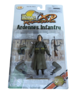2002 Ultimate Soldier XD MOC 1:18 3.75" Ardennes Infantry Close Long Coa... - $34.60