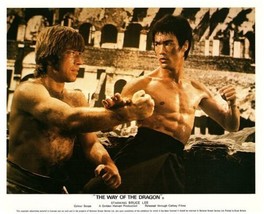 The Way of the Dragon 1972 Bruce Lee fights Chuck Norris 8x10 inch photo - £7.72 GBP