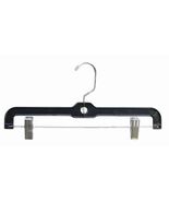 14"  Black Plastic Pant/Skirt Hanger (pack of 25) - $29.44