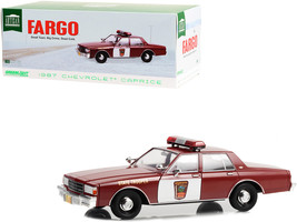 1987 Chevrolet Caprice Burgundy with Burgundy Interior &quot;Minnesota State Trooper&quot; - £74.20 GBP