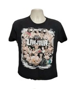 2008 WWE Live Tour Youth Large Black TShirt - $19.80