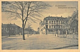 Kaiserslautern Germany ~ Bahnhofshotel BAHNHOF-1908 Dr Trekler Postal Photo-
... - £6.13 GBP