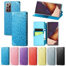 For Samsung S23Ultra S22+ S21 A33 A14 A34 M14 Leather Flip Magnetic Wallet Cover - $46.41