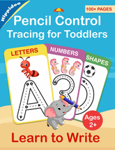 Tracing for Toddlers: First Learn to Write Workbook. Practice Line Traci... - $14.54
