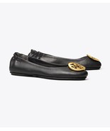 Tory Burch Minnie Leather Travel Ballet - Perfect Black/Gold - €170,15 EUR