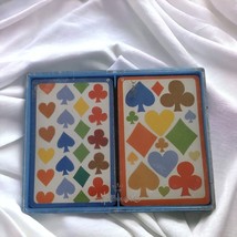Modern, HALLMARK, Bridge, 70's, 2 Sets Of Cards in Plastic Case, 52 Card Decks - £12.65 GBP