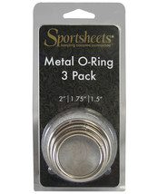 Sportsheets Metal O Ring - Pack Of 3 - £15.94 GBP
