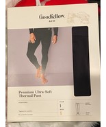 Goodfellow &amp; Co Thermal Ebony Pant Small *NEW* ooo1 - $13.99